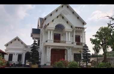 Thi công lắp đặt nhà thông minh Bkav SmartHome cho biệt thự mái Thái ở Cần Thơ