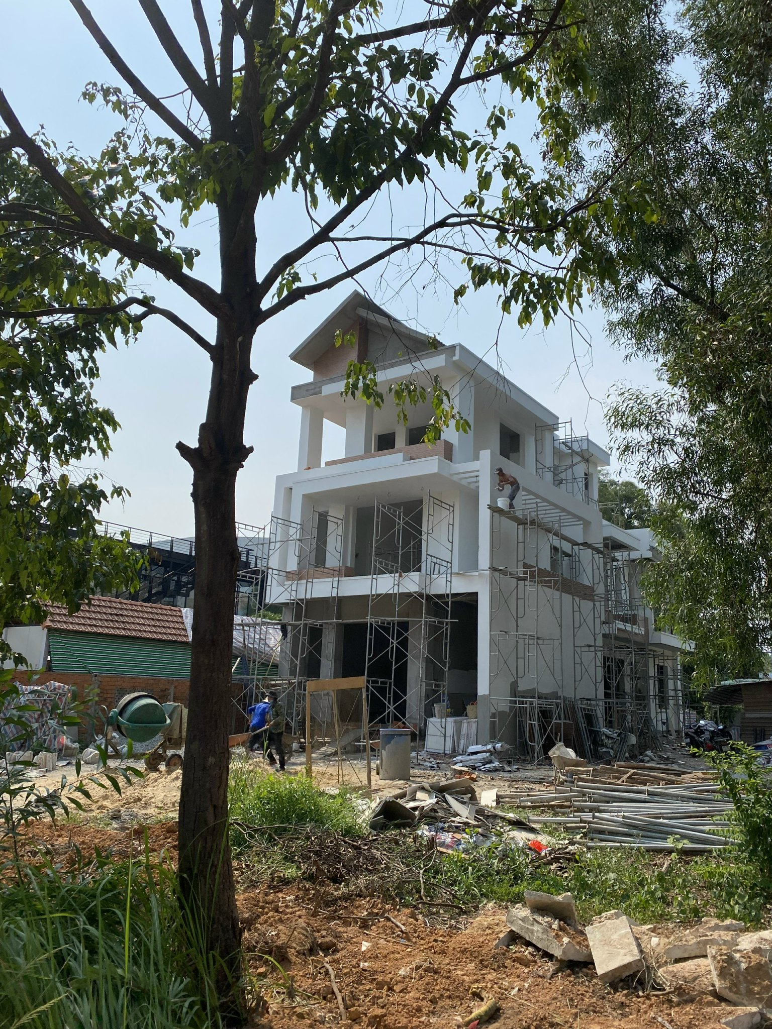 Nhà thông minh Bình Phước báo giá công trình nhà phố Chị Hồng - Bình Phước